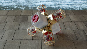 Ashes 2 Ashes: Cremation ashes dispersing drone